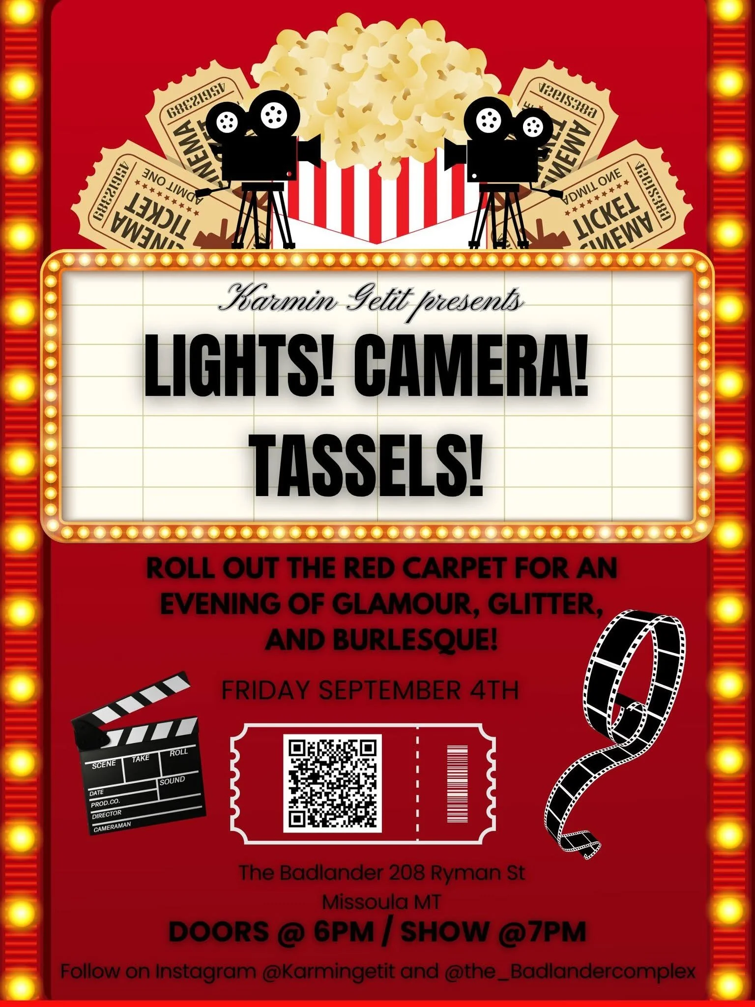 Karmin Getit Presents: Lights! Camera! TASSELS!