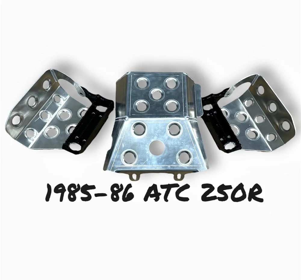 QVMX Radiator Cushions – Honda ATC 250R 1985-1986, Set Of 8, Polyurethane, USA Made