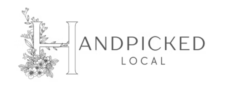 Image of blooming foliage around a capital letter 'H'