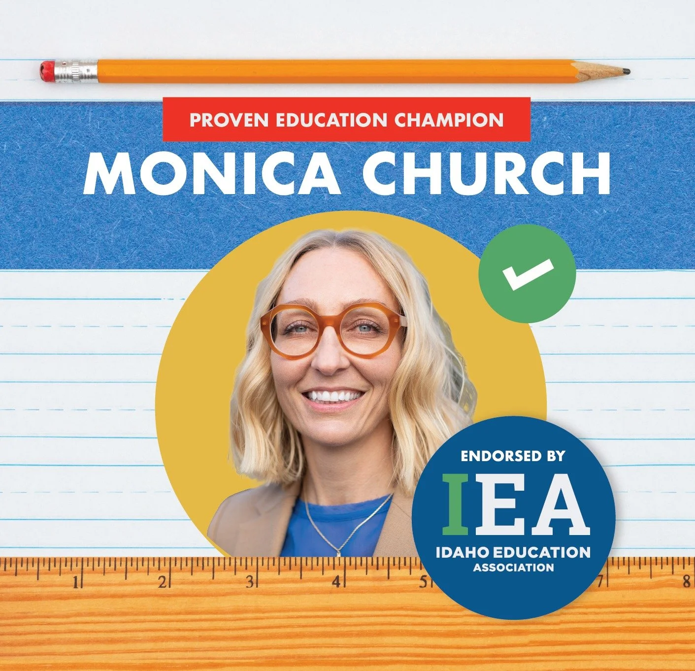 Happy Labor Day!

Honored to be endorsed by the @idahoea. Public education is the bedrock of our democracy. And unions are the bedrock of a strong economy. As a teacher, proud union member and public servant, I will always support our public schools 