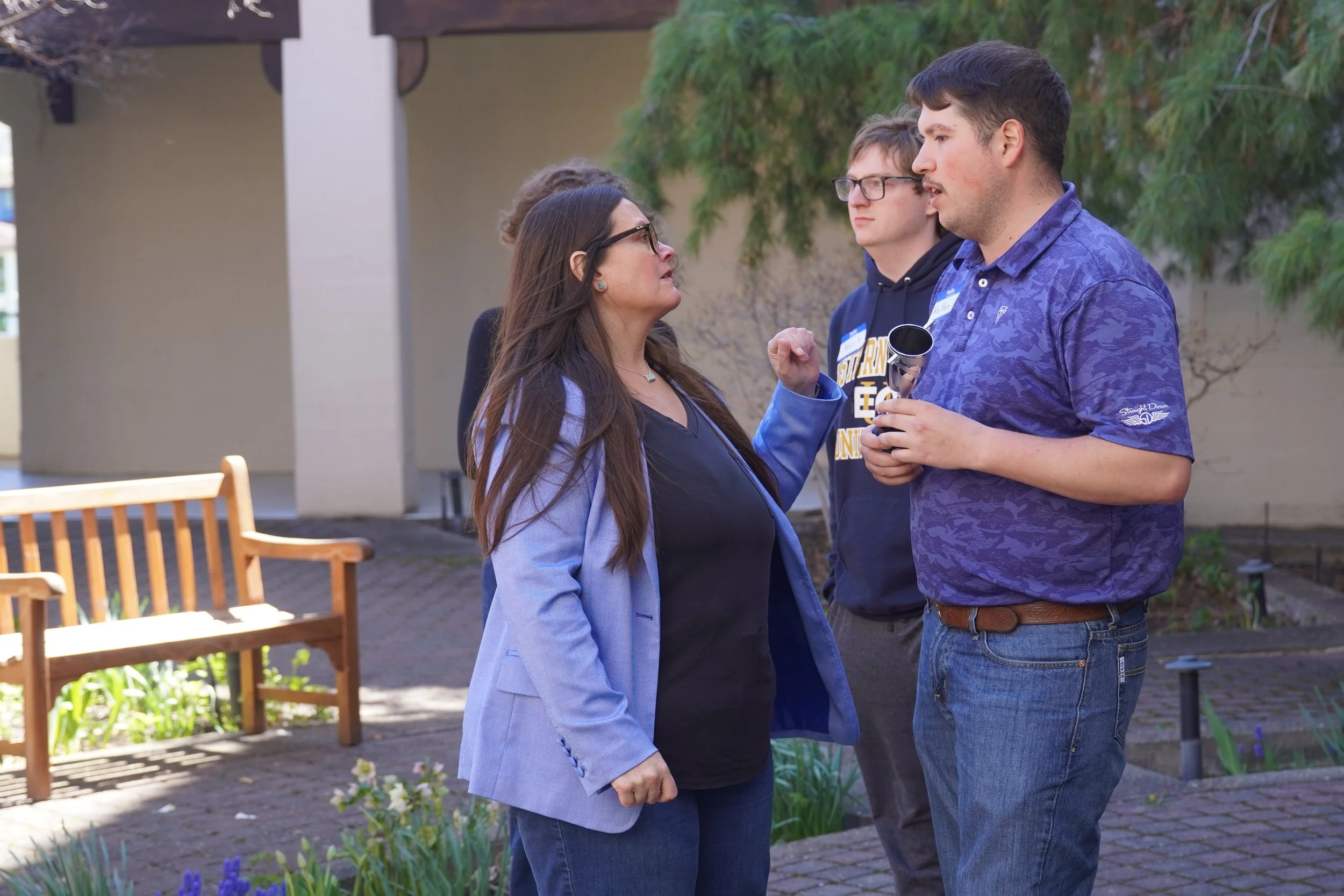 2026 Eastern Oregon Innovation Jam mentors talk to participants