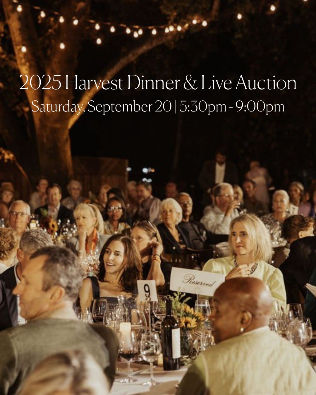 One of Napa Valley's most anticpated events of the year, the Harvest Dinner &amp; Live Auction at Bale Grist Mill happens on Saturday, September 20, from 5:30 to 9:00pm. Tickets are available now. Get them soon - this party sells out quickly!

Set ag