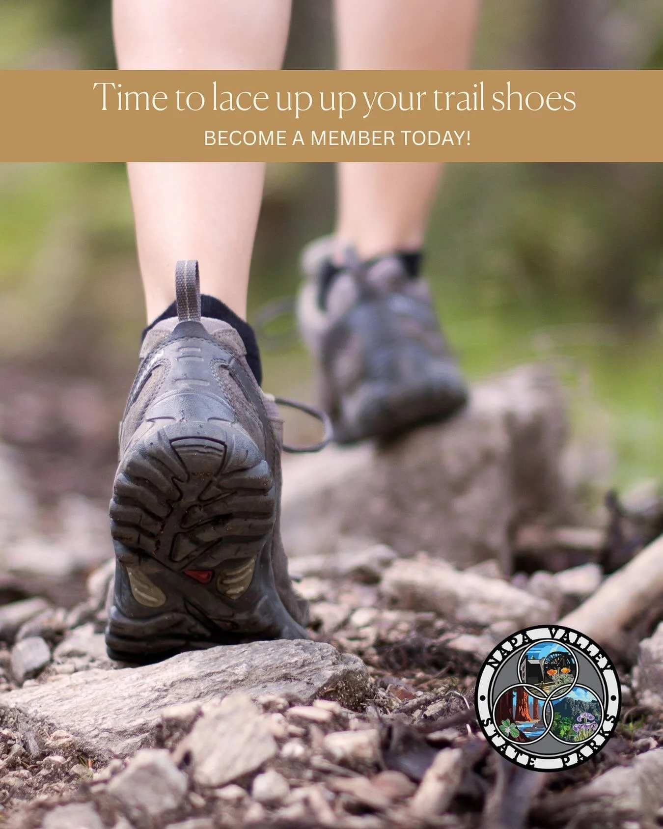 It&rsquo;s time to lace up your tennis shoes! Napa locals, this one&rsquo;s for you. With an NVSPA membership, not only are you getting access to each Napa Valley State Park all year round but you are also getting access to parking for the day! Our l