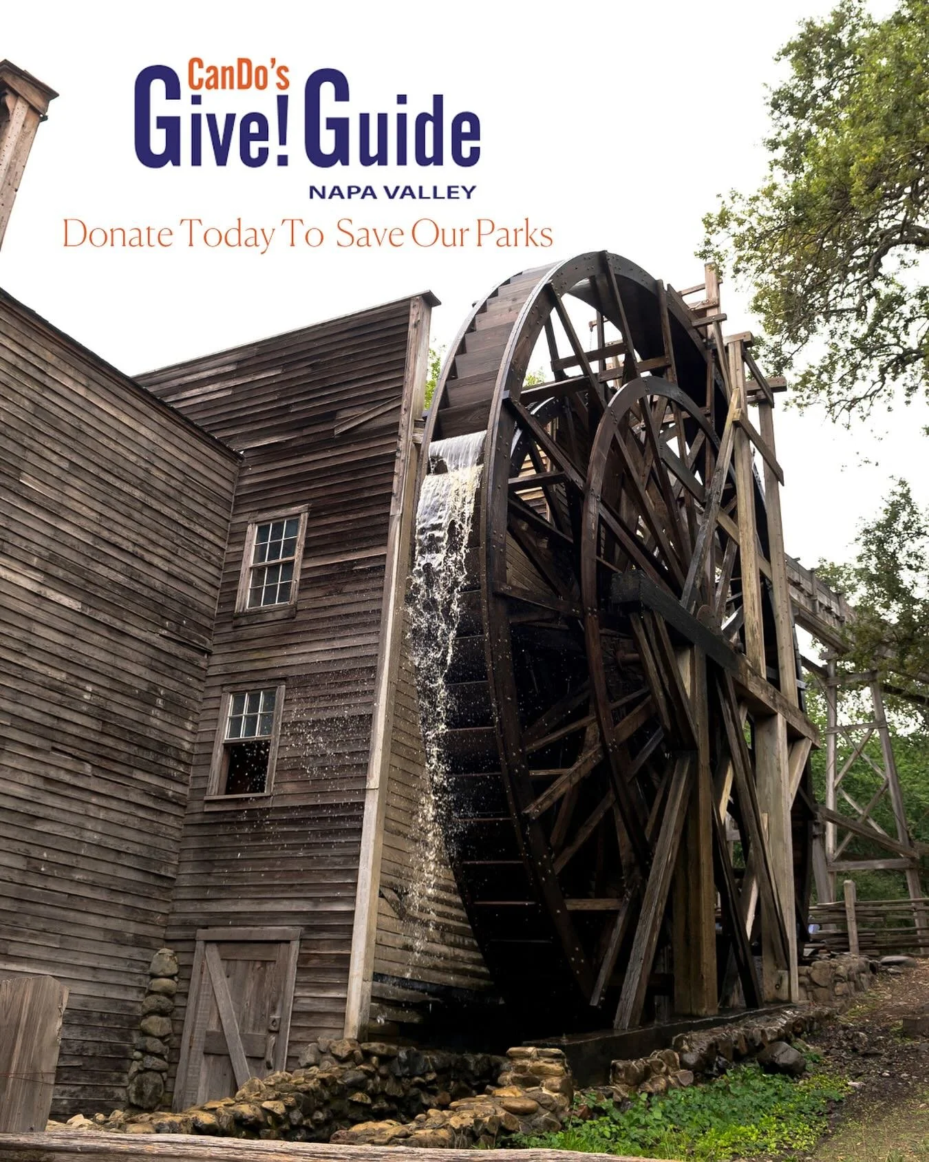 Did you know? Napa Valley&rsquo;s State Parks receive no state, federal, or county funding.

Every trail you hike, every redwood you walk beneath, every moment you spend at the historic Bale Grist Mill &mdash; it all exists thanks to the generosity o