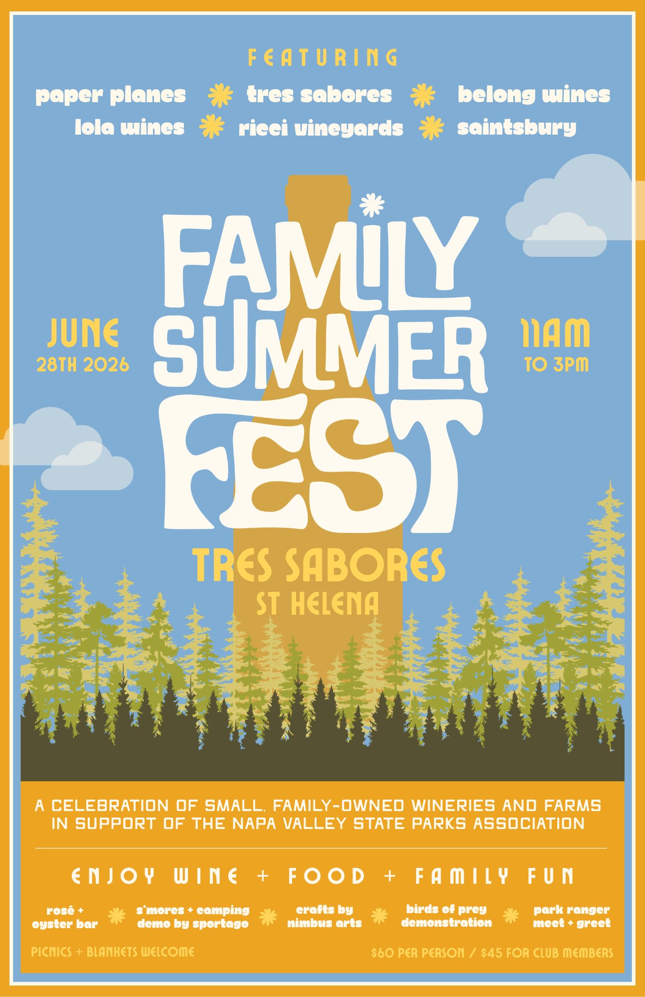 Family SummerFest at Tres Sabores
