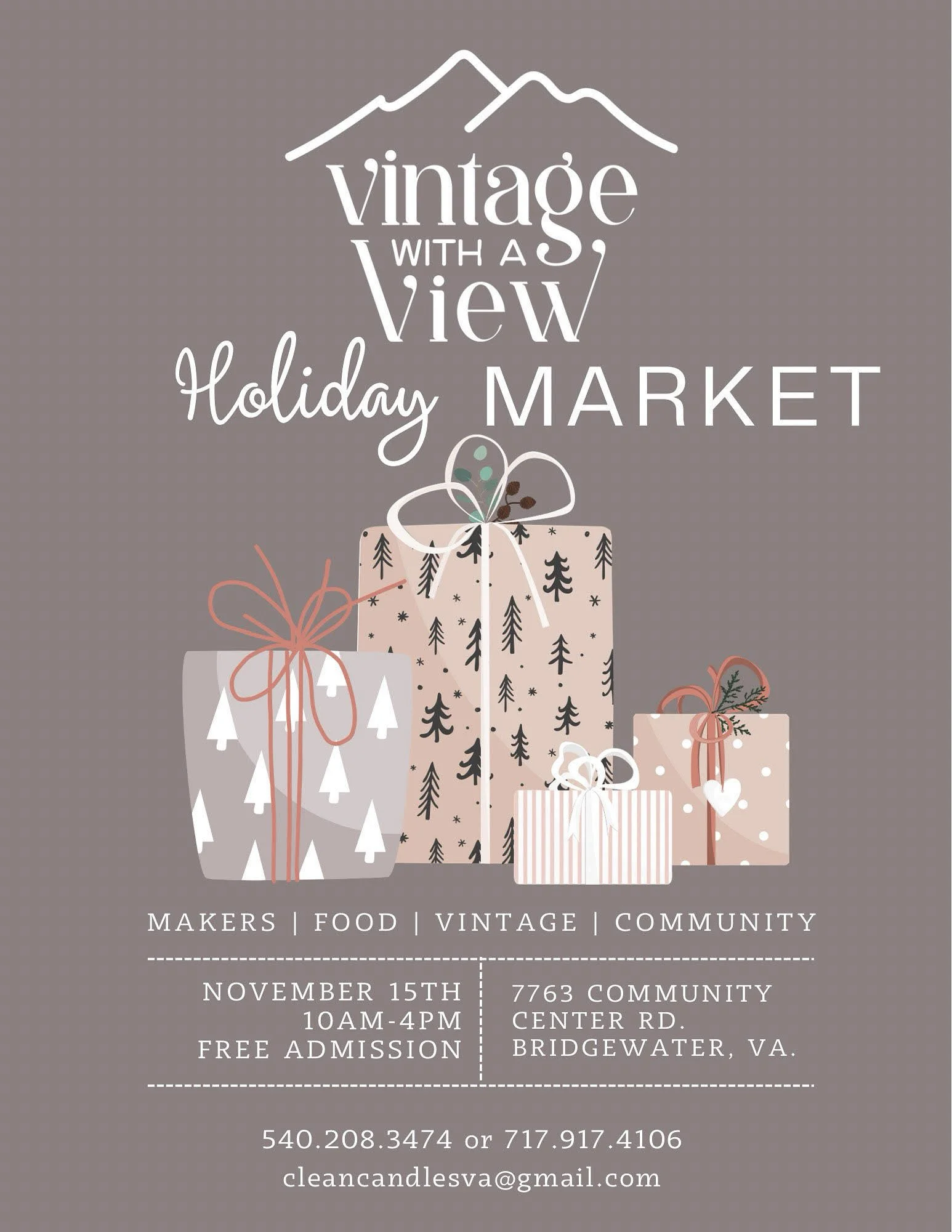 Vintage with a View Holiday Market