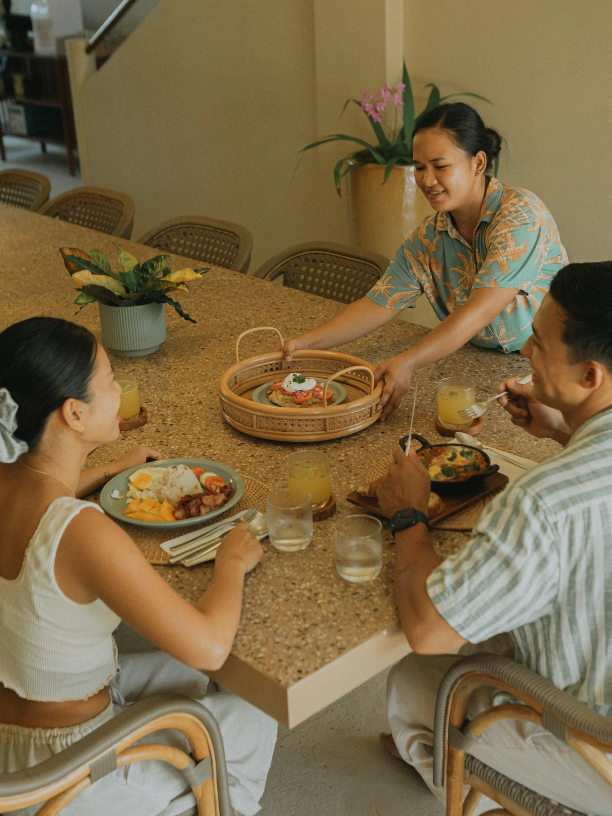 Breakfast is served.

Our homecooked menu is marketed at sunrise and prepared fresh on the same day &mdash; just the way our guests like it.

#siargao #siargaoeats #siargaoisland #breakfast #islandlife