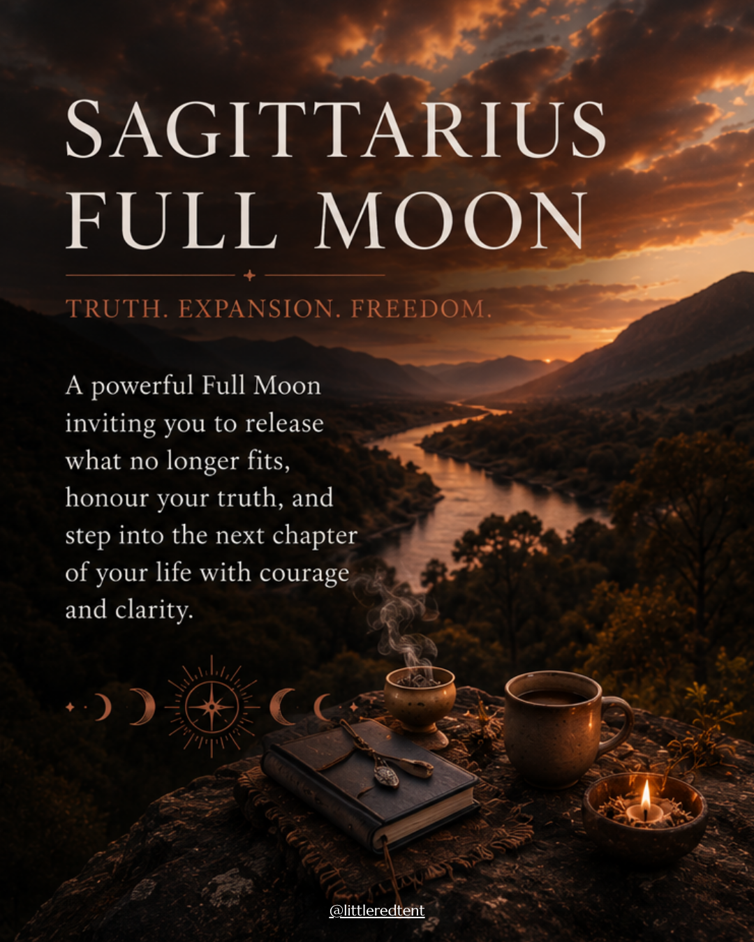 The Sagittarius Full Moon &amp; Returning to What is True
