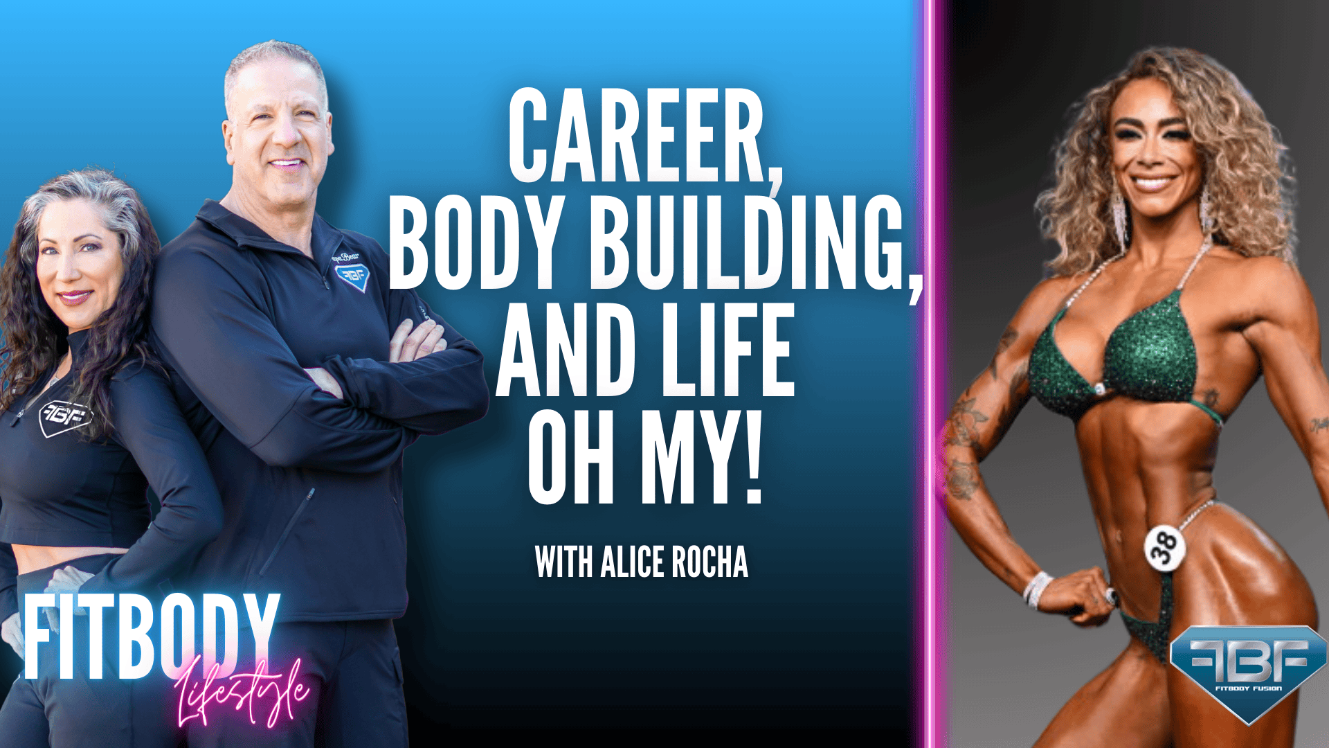 Career, Bodybuilding, and Life Oh My! with Alice Rocha