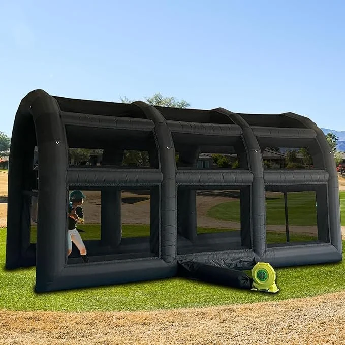 19.68ft x 9.84ft Inflatable Baseball Cage