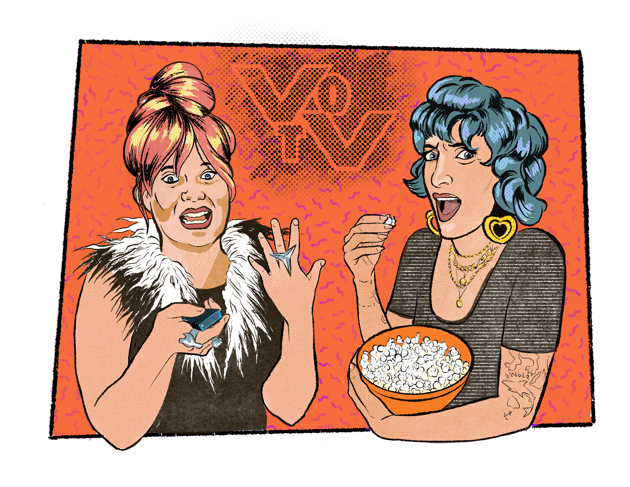 VOTV illustrated by Aubin Carlson