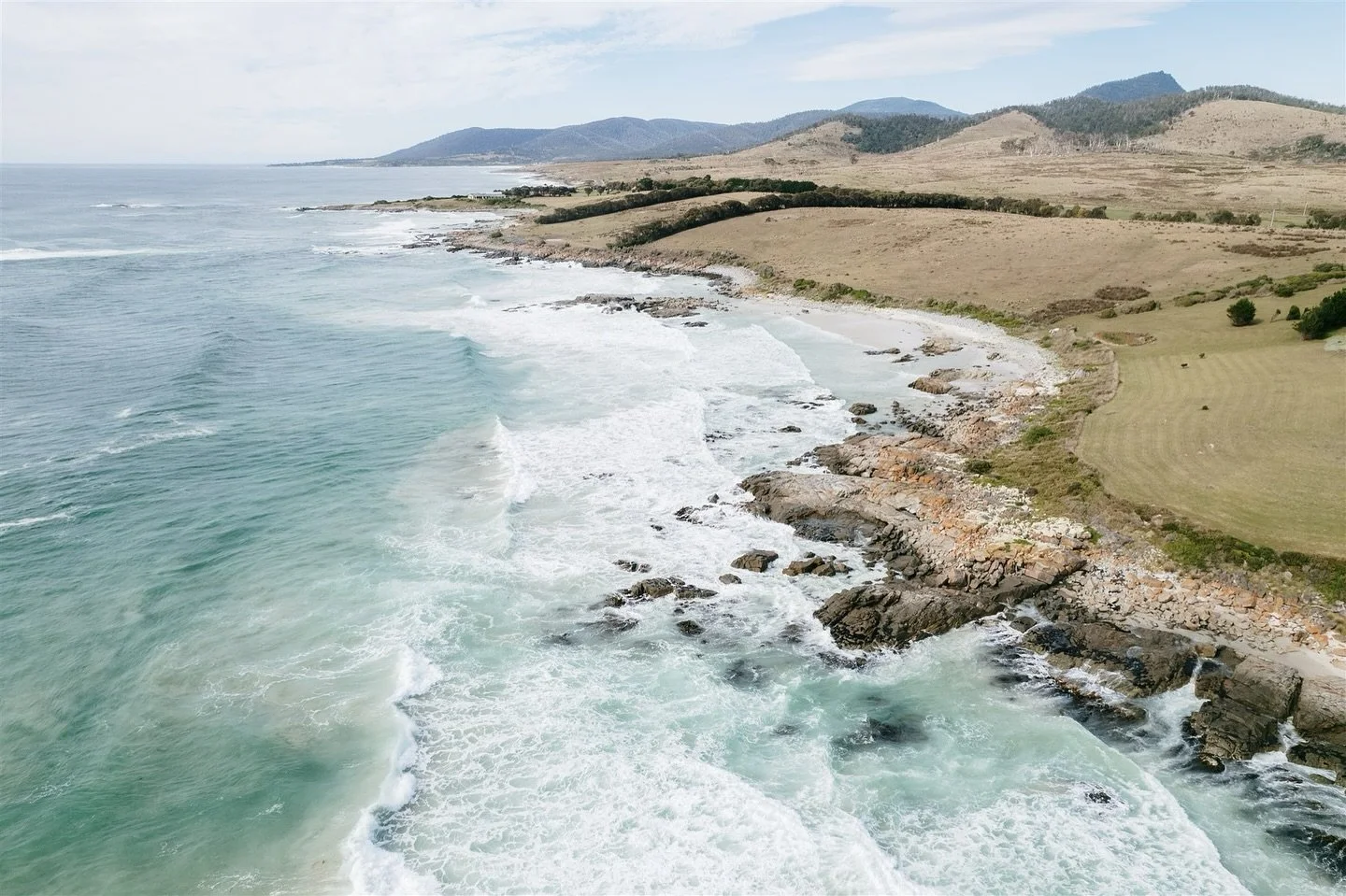 At the foot of St Mary&rsquo;s Pass is an incredible coastline - our slice of Tassie paradise 🌊

Book your winter stay with us now! Mid week discounts apply.