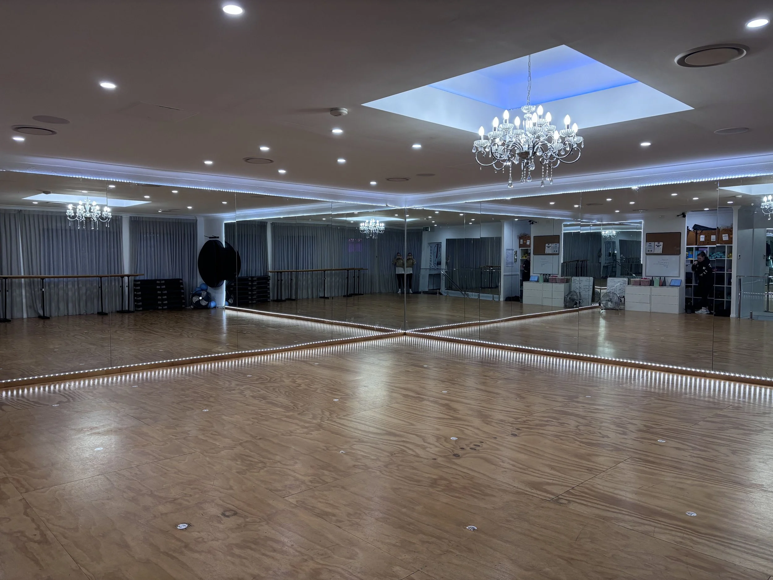 internal dance studio photo hire dance studio in Hawthorne Brisbane