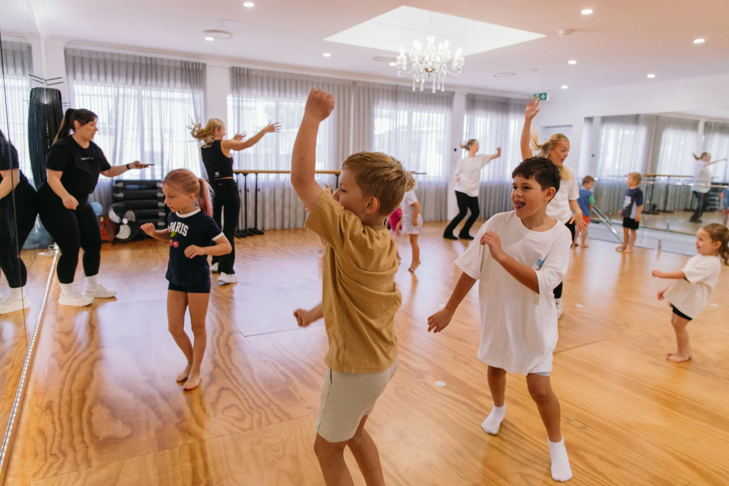 kids dance fitness class Brisbane fun for kids