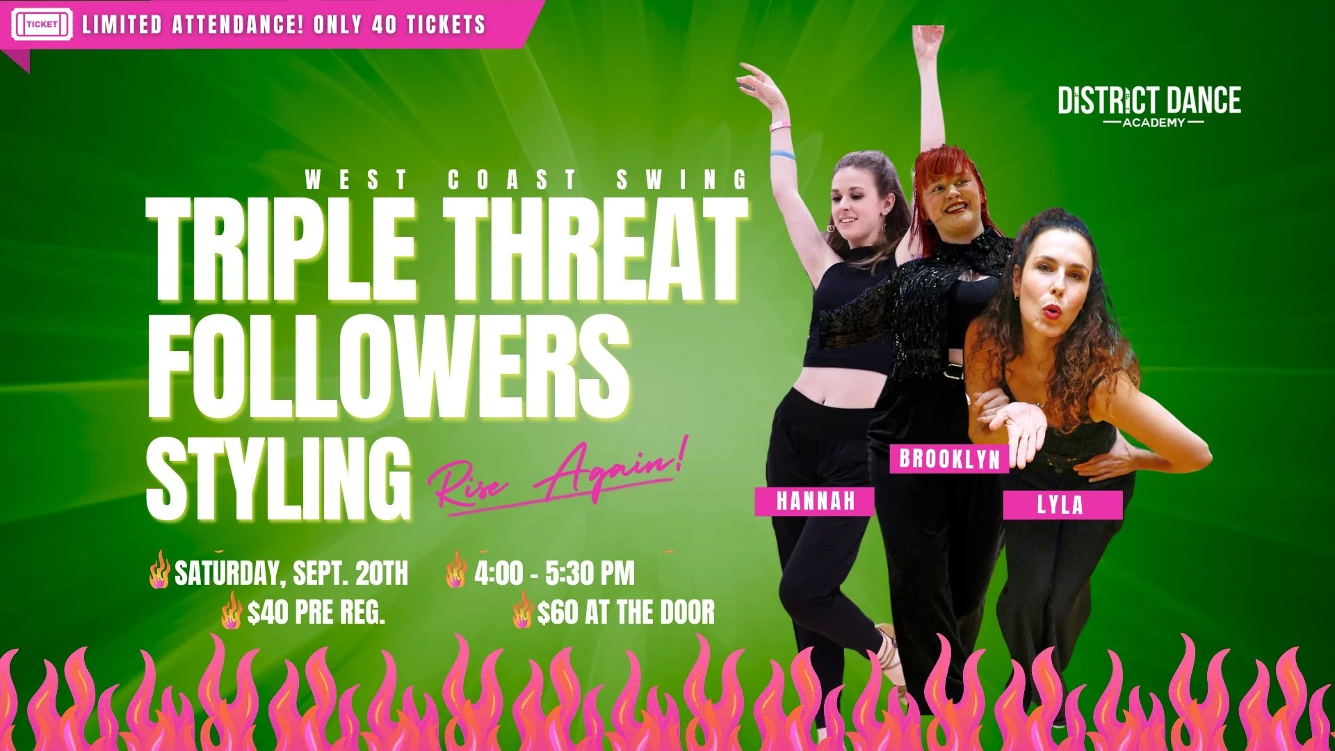 Triple Threat Followers WCS Styling Workshop