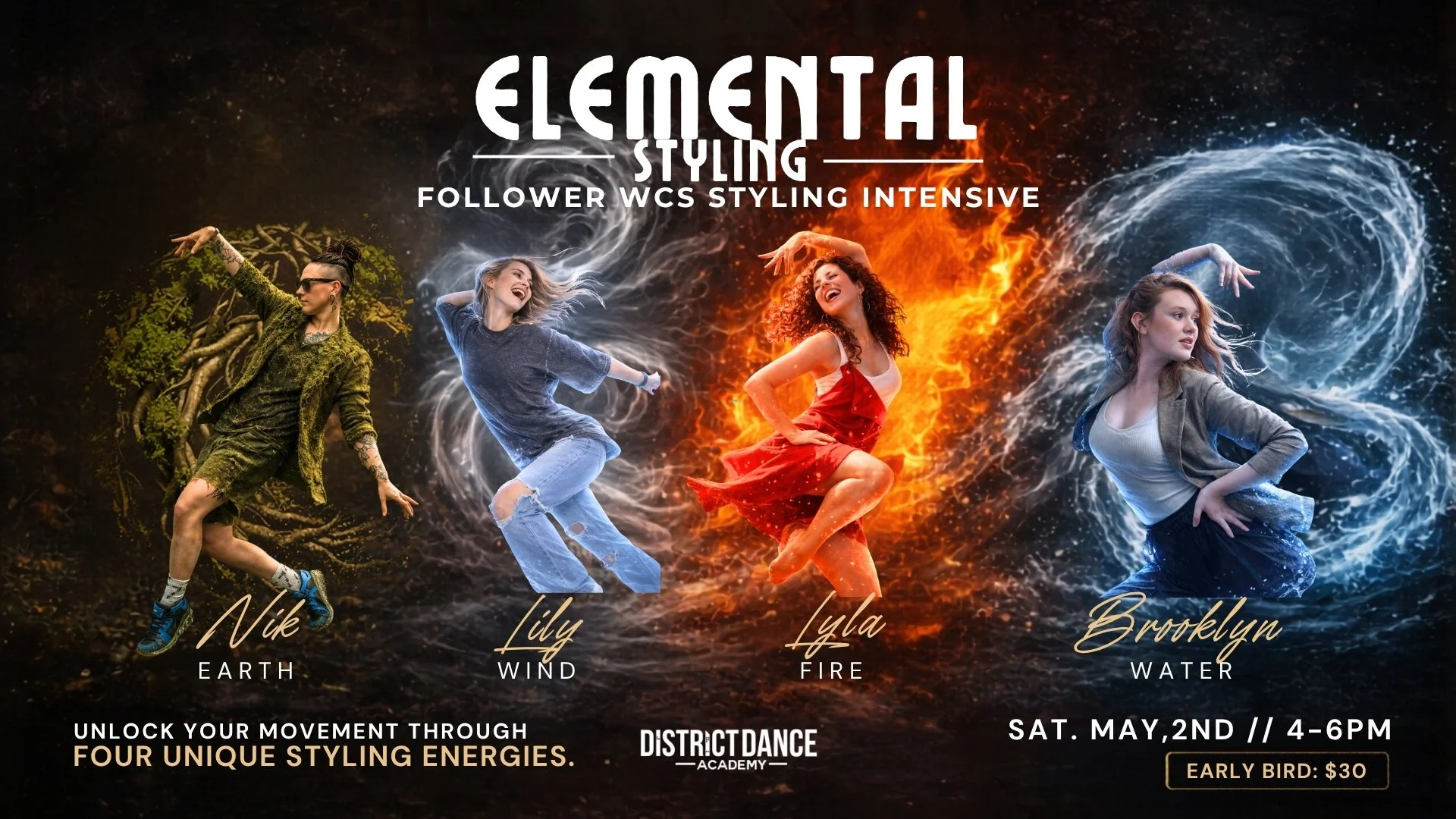 Elemental Followers WCS Styling Intensive
