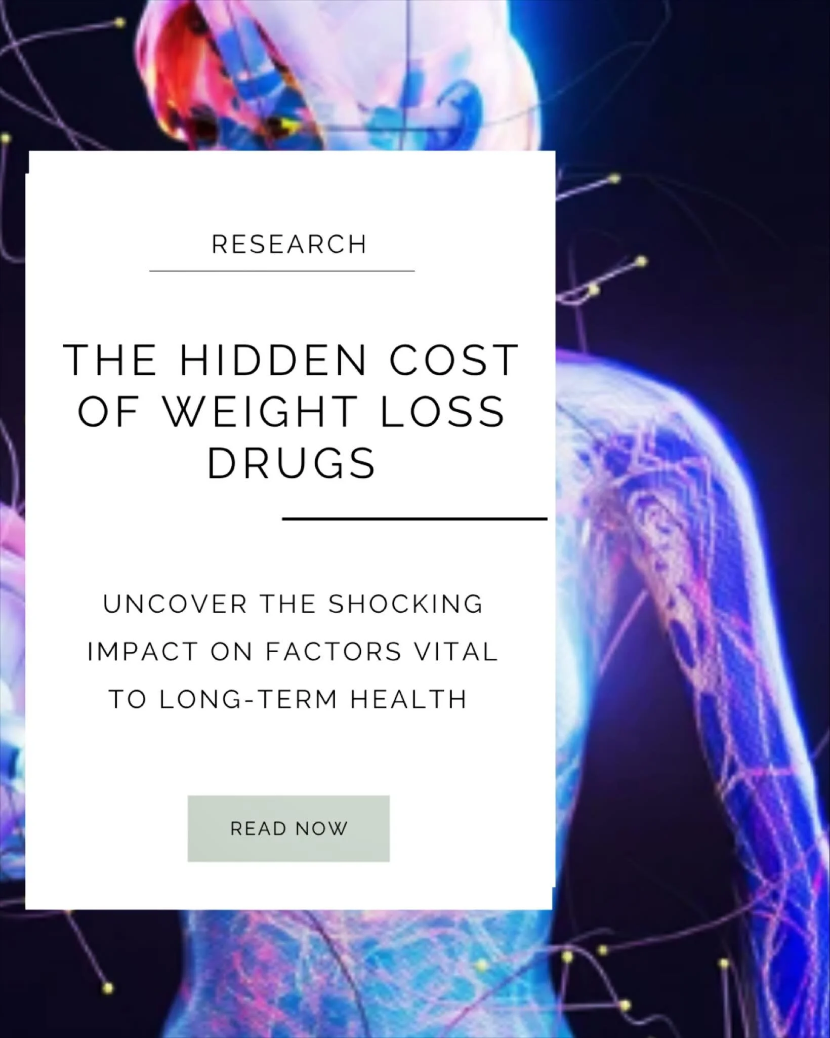 Research Roundup: The Hidden Cost of Weight Loss Drugs: 

The weight loss headlines around GLP-1 drugs like Ozempic and Wegovy rarely tell the whole story. 

A new study shows that up to 40% of weight lost on semaglutide comes from lean muscle mass&m