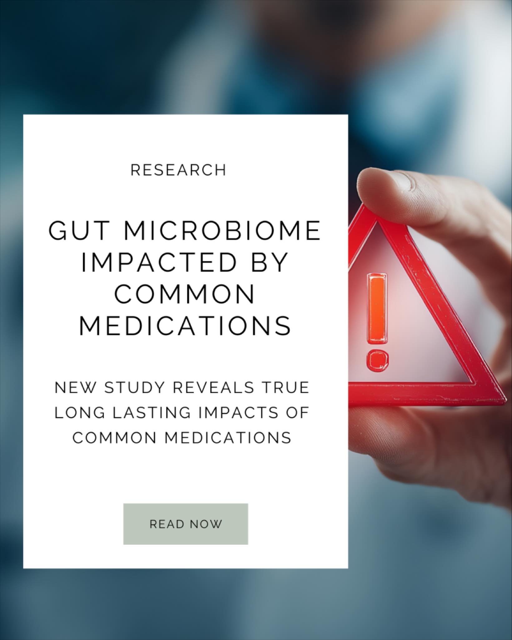 🚨Breaking🚨

For the first time, researchers have systematically assessed the impact of long-term medication use on the gut microbiome.

This 2025 retrospective study, &ldquo;A hidden confounder for microbiome studies: medications used years before 