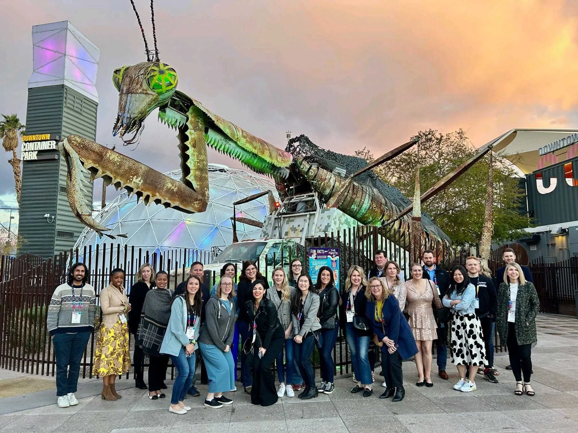 Touring around Vegas