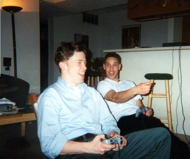 Brian and Sean Thiel, Chapter Consultant, from Nationals.