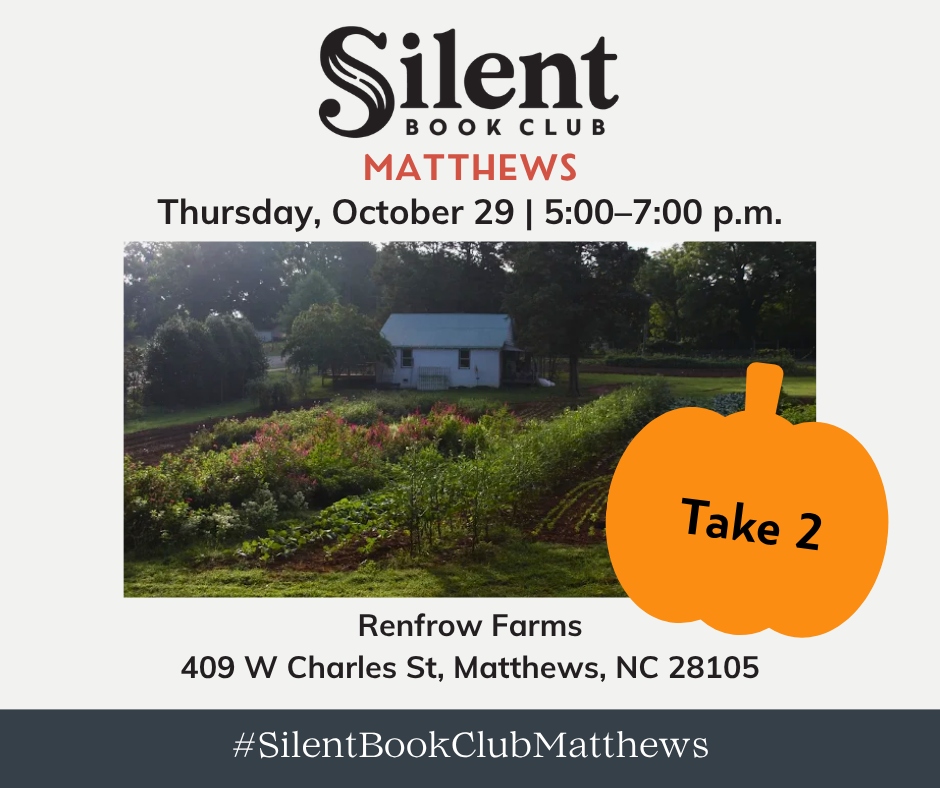 Silent Book Club Matthews October Meeting