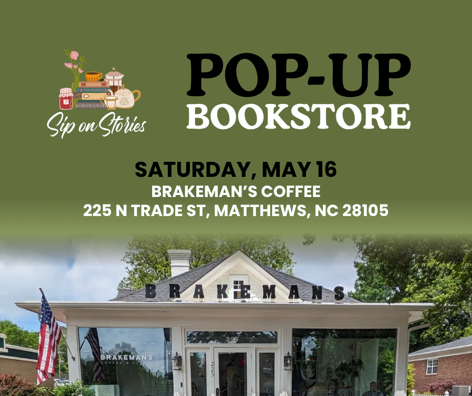 Sip on Stories Pop-Up Bookstore