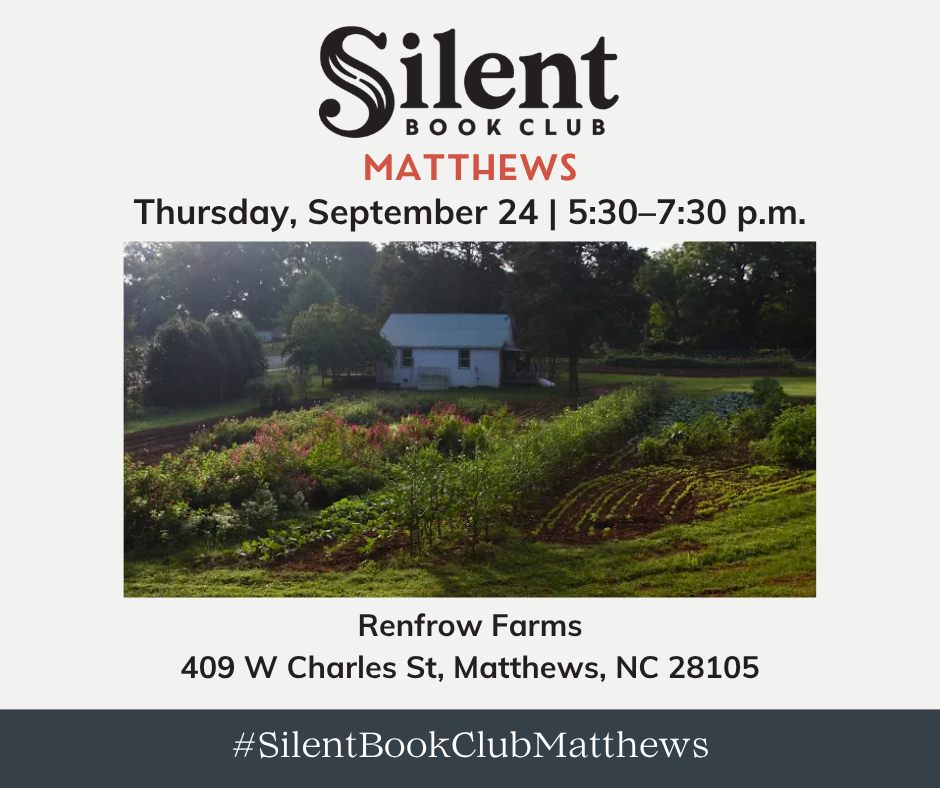 Silent Book Club Matthews September Meeting