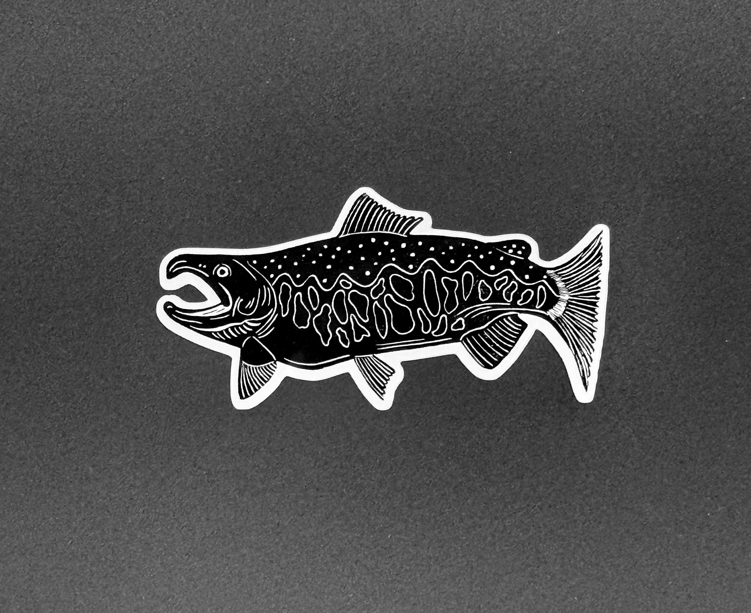 Salmon Sticker