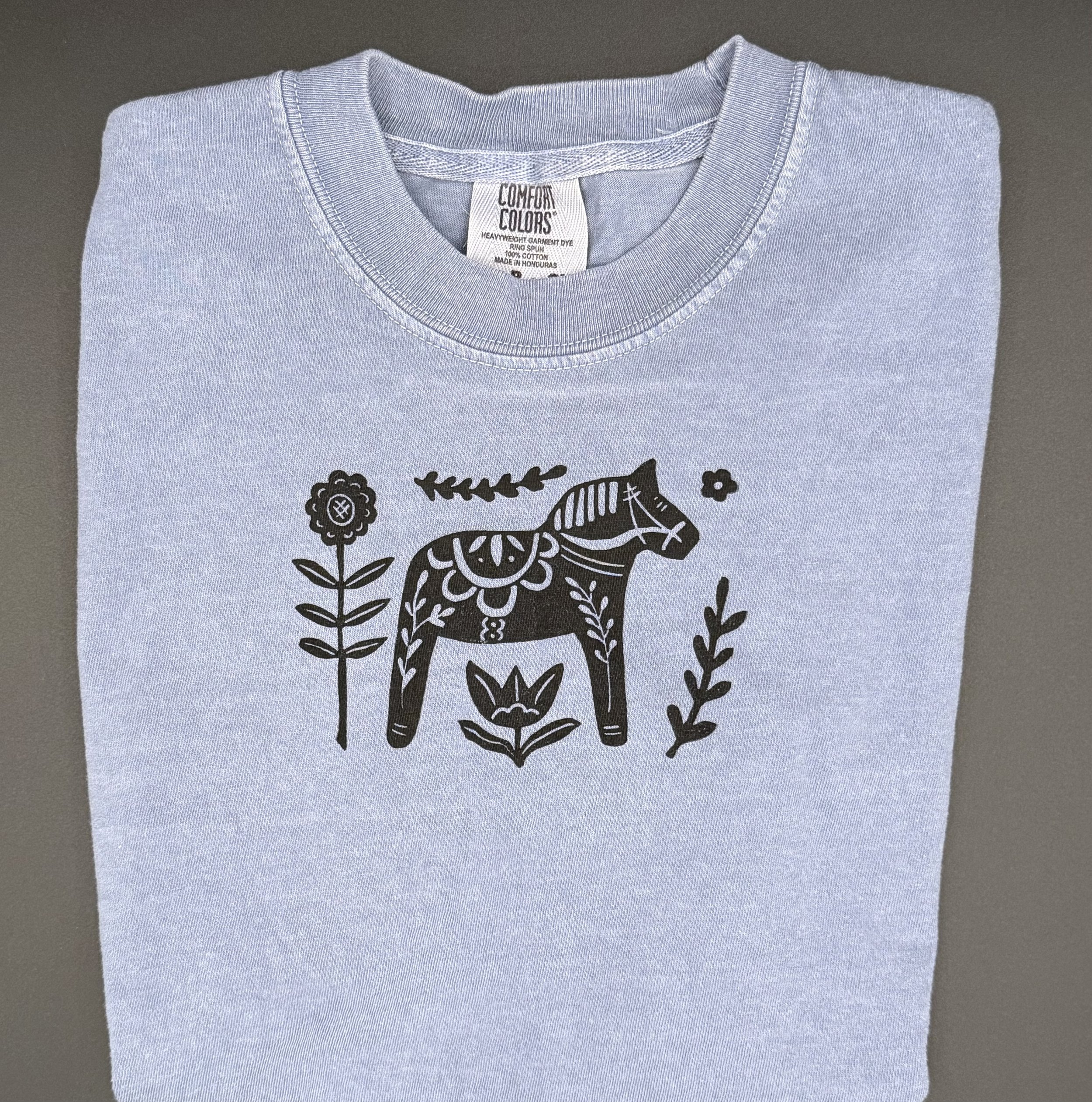 Swedish Dala Horse Tee