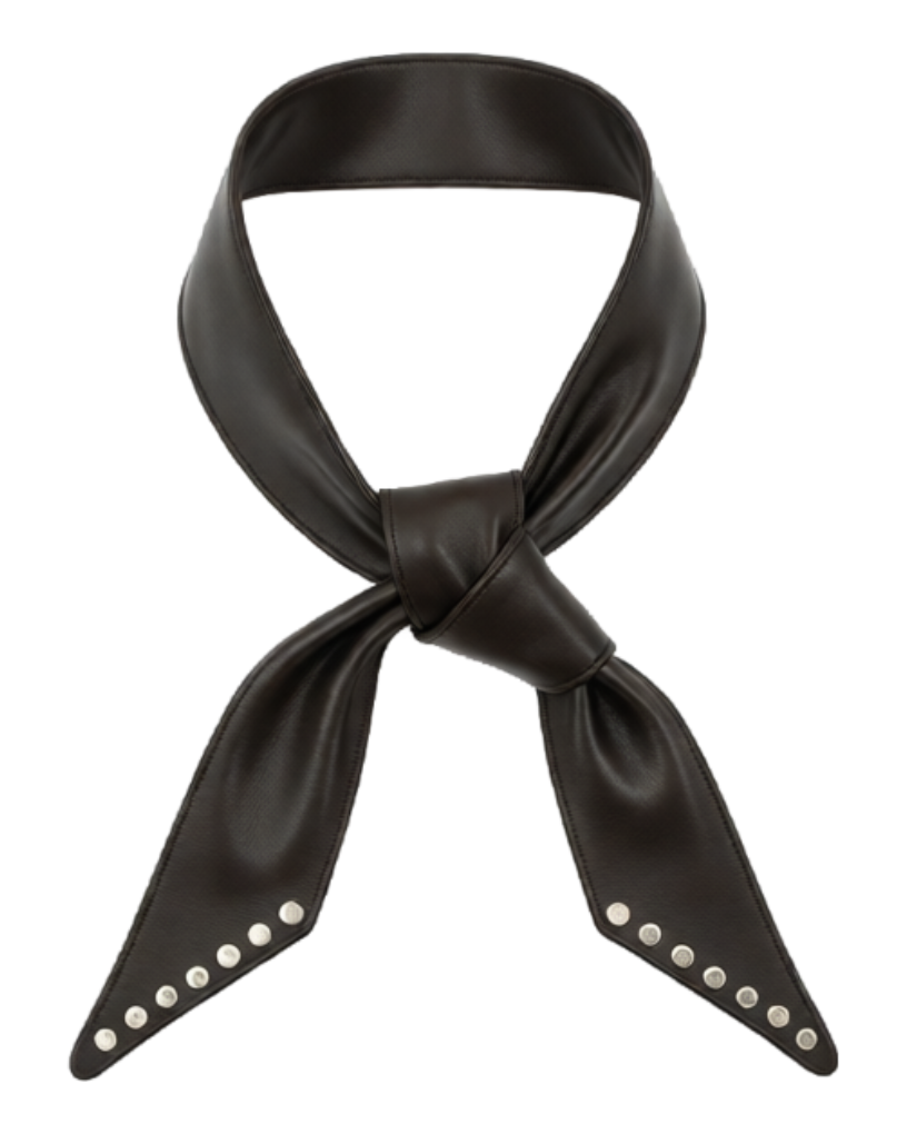 Leather Necktie