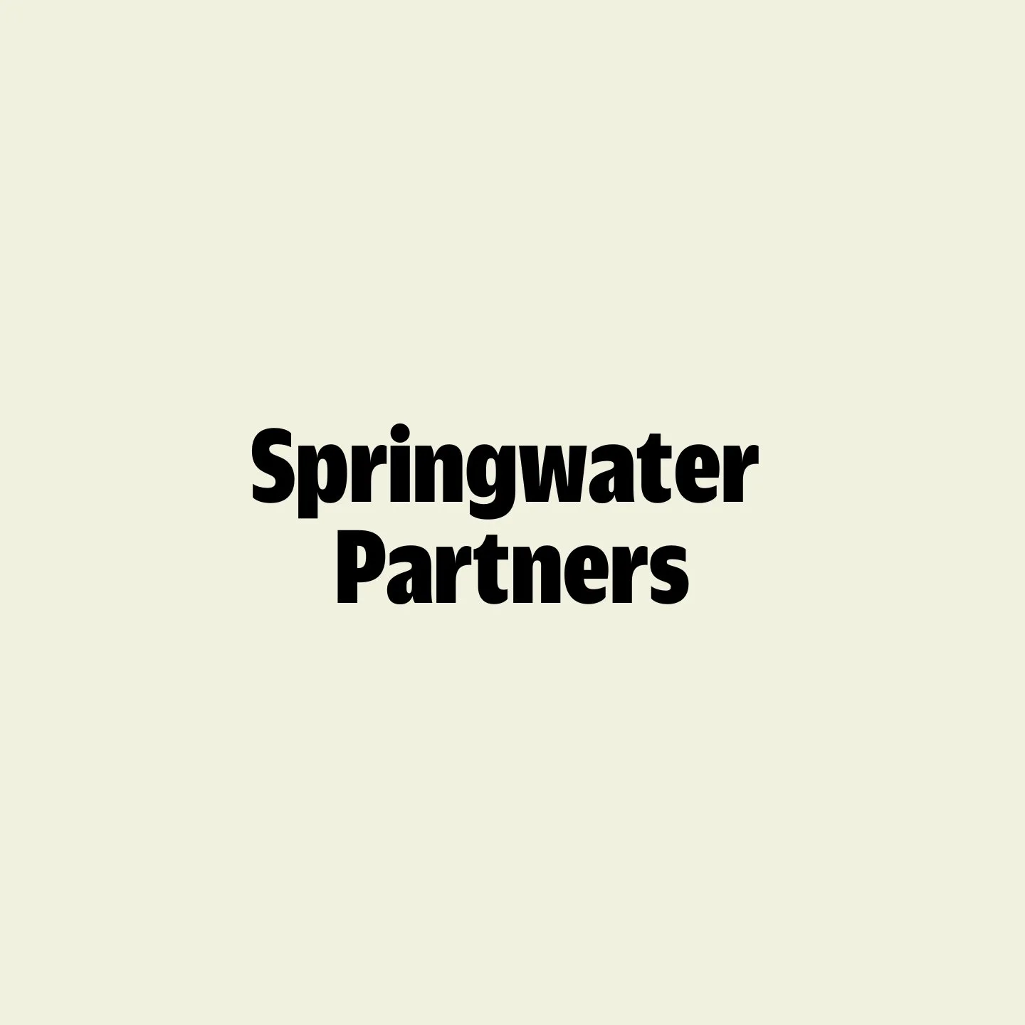 Springwater Partners — Better Portland