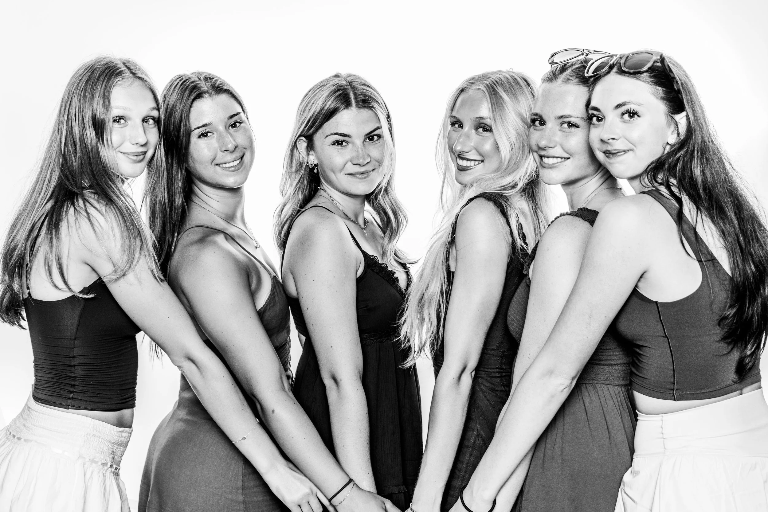 portrait station, wedding reception