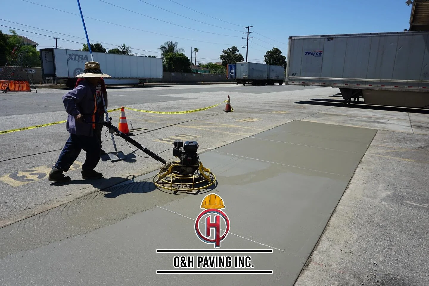 Concrete Apron for Trailer Legs 🚛🚧 (T-Force, Pico Rivera, CA)