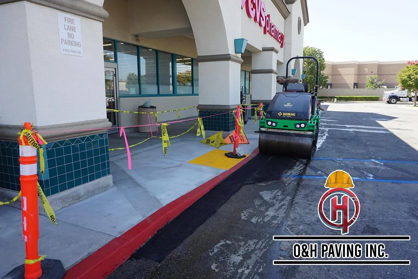 Poured and formed to perfection, a new concrete butterfly ramp bringing this site up to full ADA compliance ♿️🦋 (CVS Pharmacy, Bakersfield, CA)