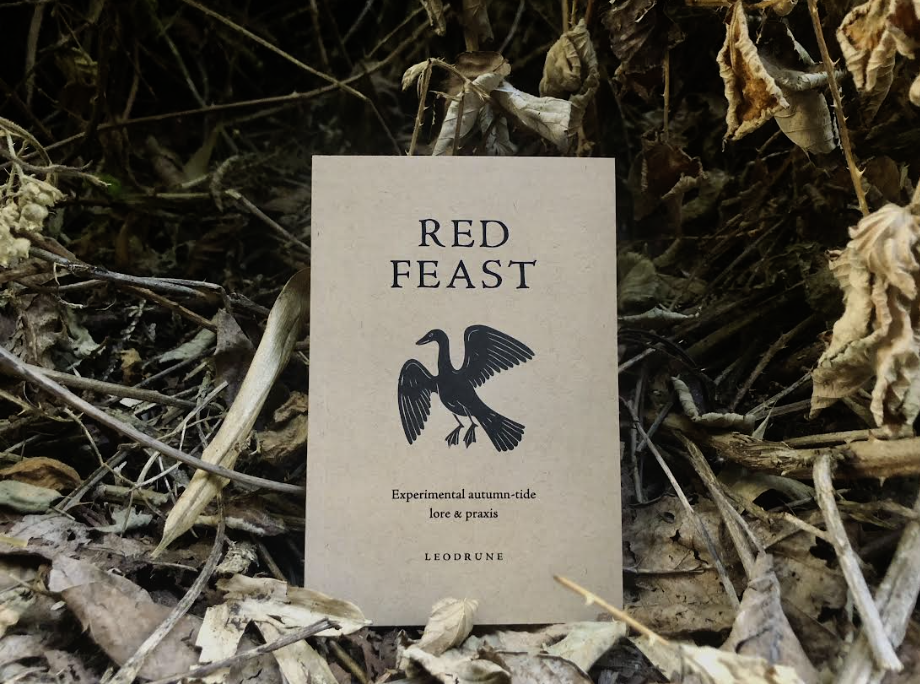 RED FEAST: Experimental Autumn-tide lore & praxis -- Live reading by Leodrune Press