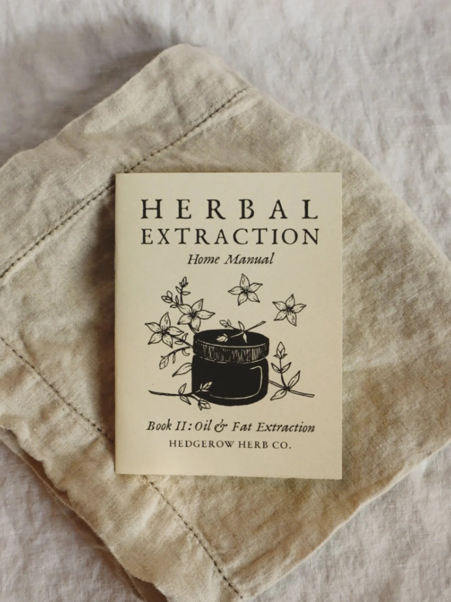 OIL & FAT EXTRACTION ZINE  | Home Manual