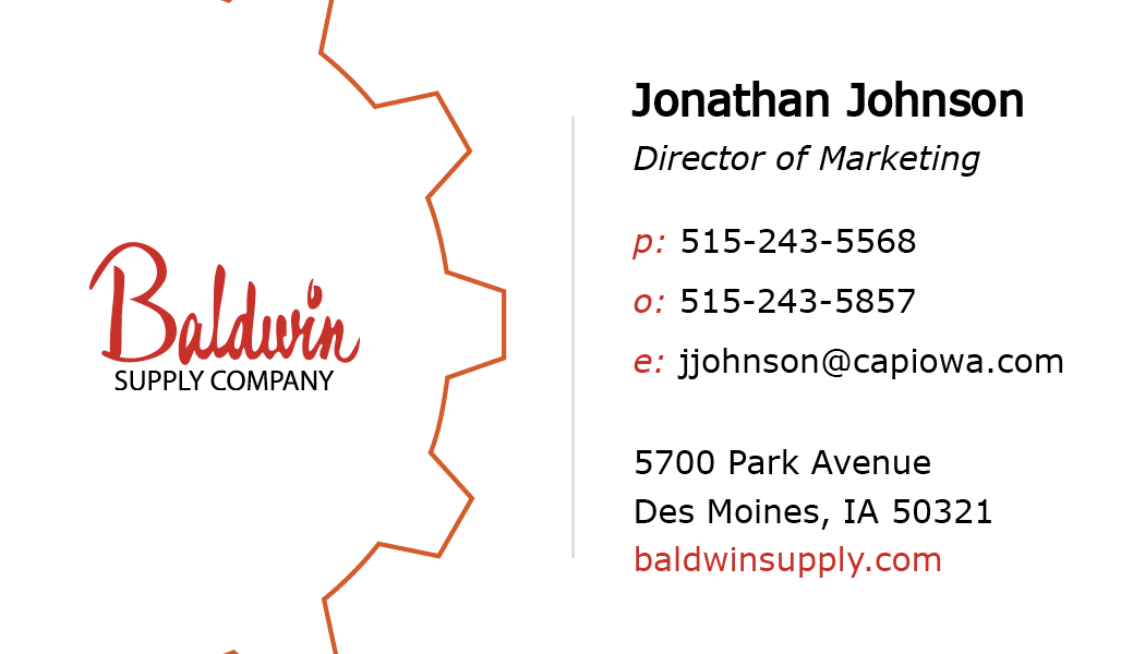 Business Card Back