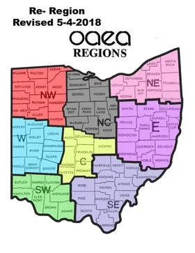 OAEA Regional Map