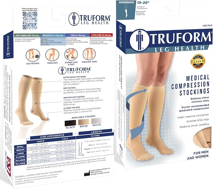 Compression Stockings
 15-20mm
