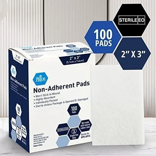 Telfa type (non adherent pads) 2x3in (100)
