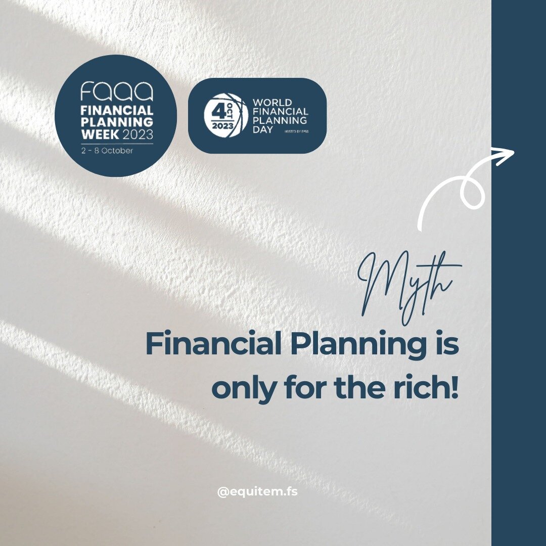 Closing out Financial Planning Week 2023 with one last myth-buster! ✨

Let's cap it off by sharing some final insights from the 2023 FPSB Value of Financial Planning Research:

💰 73% of clients agree financial planning helps fulfill life dreams 
💰 