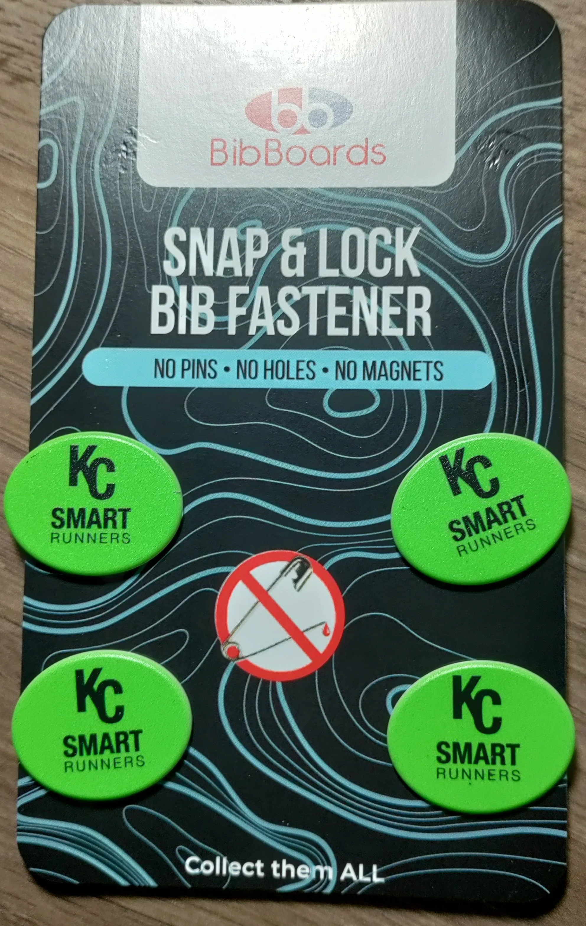 KC SMART Runners Custom BibBoards