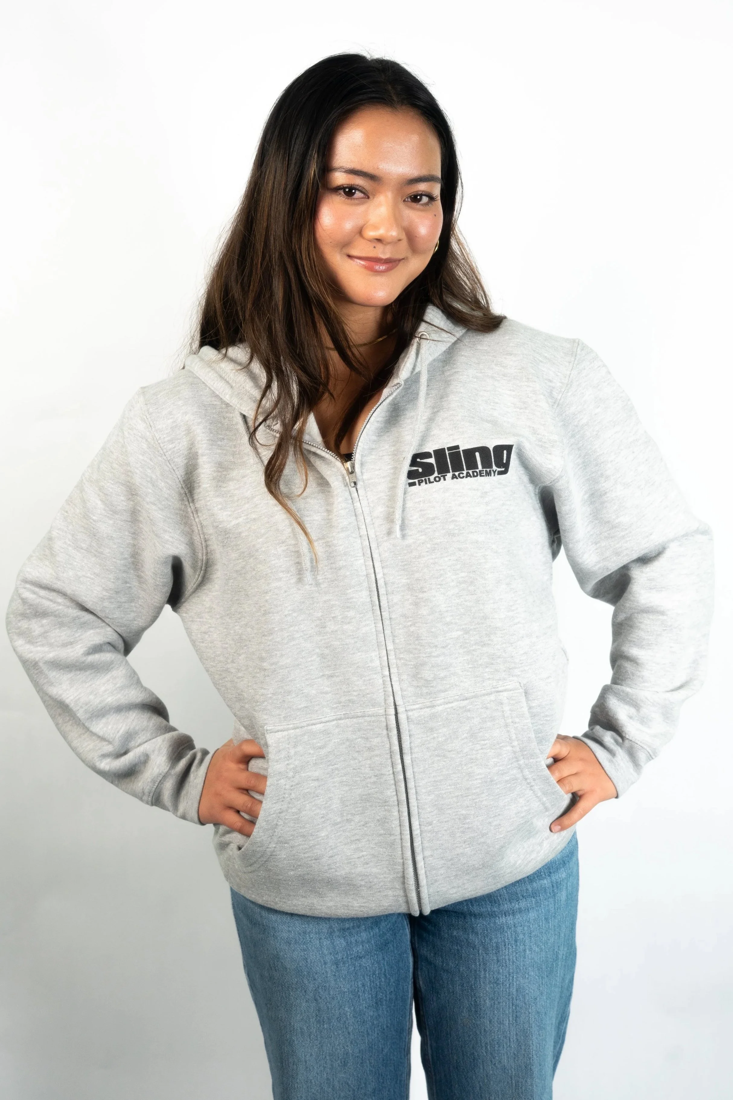Sling Retro Zip Hoodie
