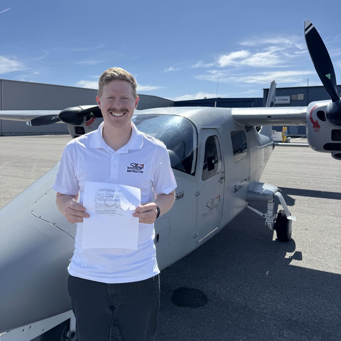 ⭐️ Latest Accomplishments at Sling ⭐️

Congratulations to:

1. Taylor for passing your MEI checkride!
2. Cooper for passing your PPL checkride!
3. Zack for passing your IFR checkride!
4. Jaxson for passing your IFR checkride!
5. Otto for passing your