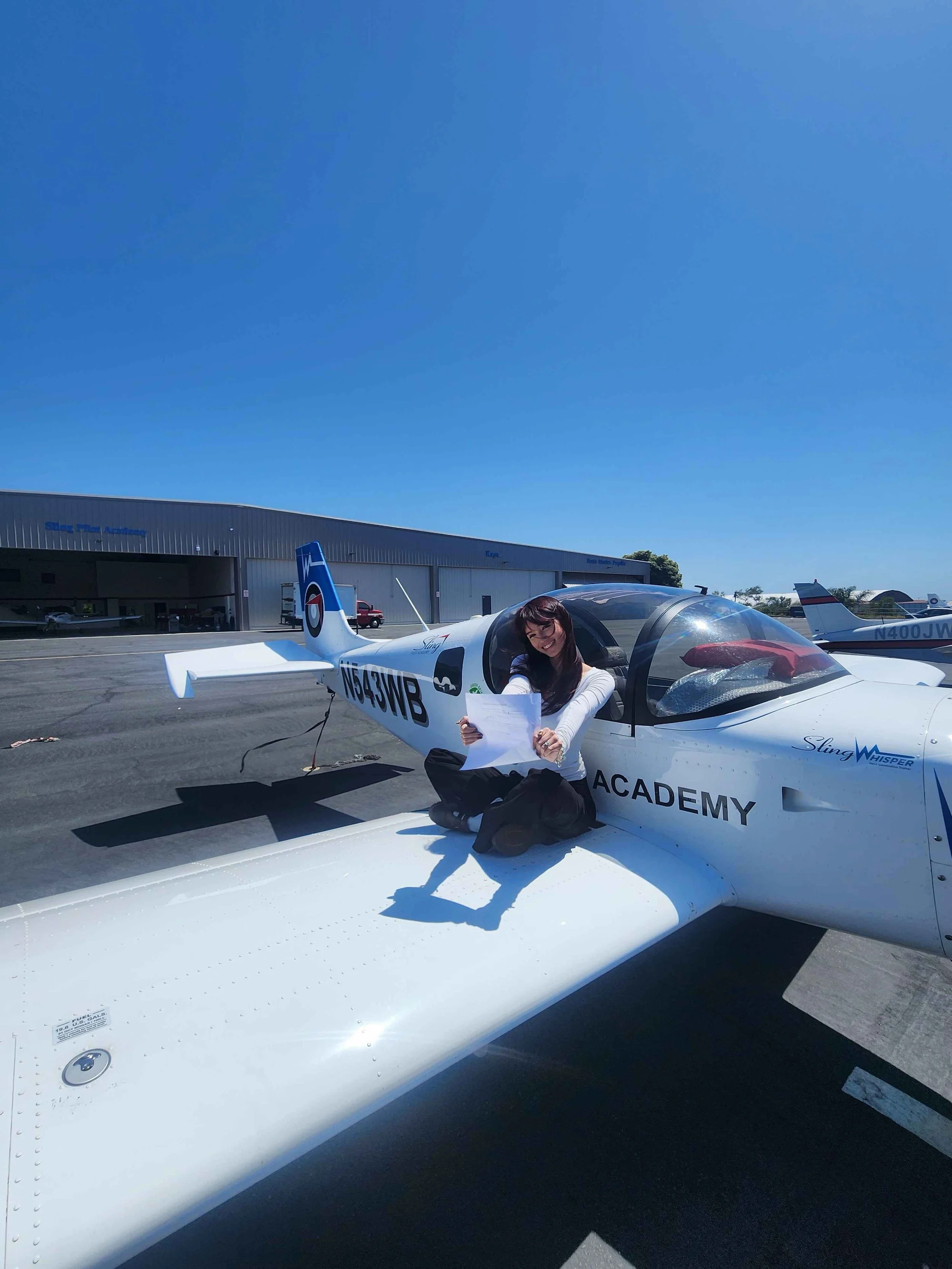 ⭐️ Latest Accomplishments at Sling ⭐️
 
Congratulations to:

1. Kelahni for passing your PPL checkride!
2. Kyla for passing your PPL checkride!
3. James for completing your first solo!
4. Neil for passing your MEI checkride! 
5. Denisse for passing y