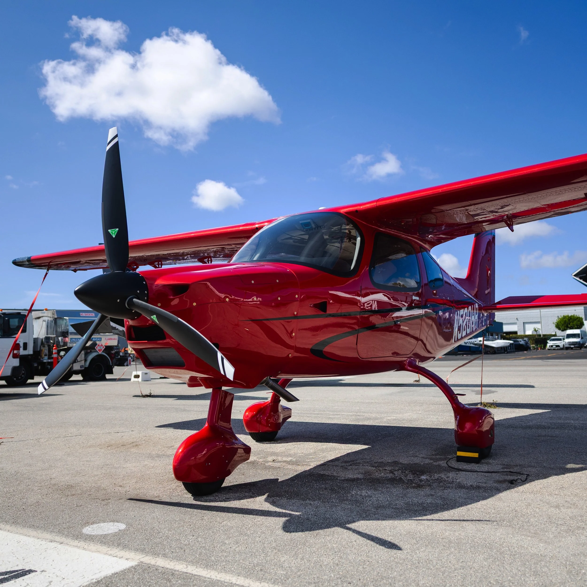 This red and black Sling High Wing is one of a kind!

Congratulations to Hunter on joining the Sling family.

Interested in building your very own Sling with us?

Shoot us an email at info@airplanefactory.com!

#experimentalaircraft #highwing #rotax 