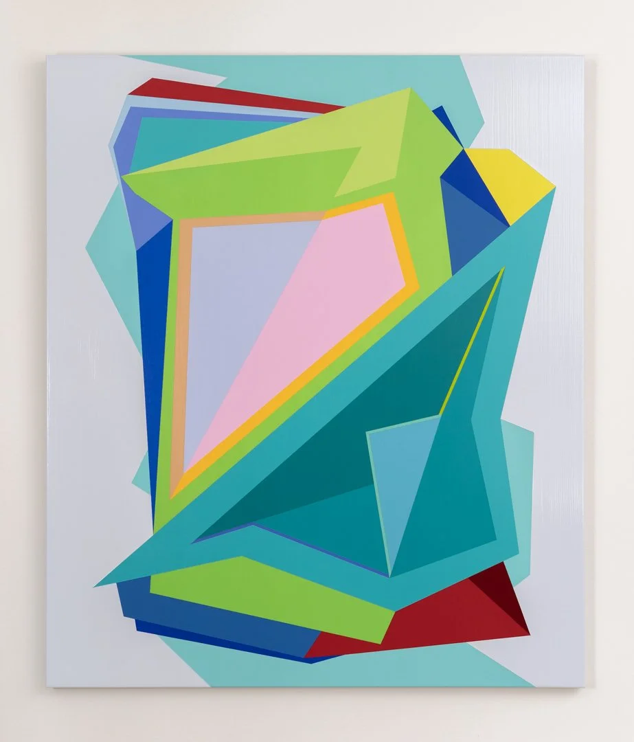 Ventura. Acrylic on linen, 137cm x 117cm / 54in x 46in