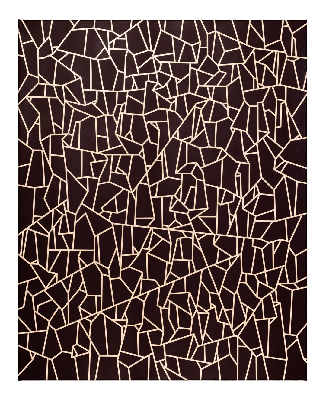 Untitled (yet to be titled). Acrylic on linen, 76cm x 61cm / 30in x 24in