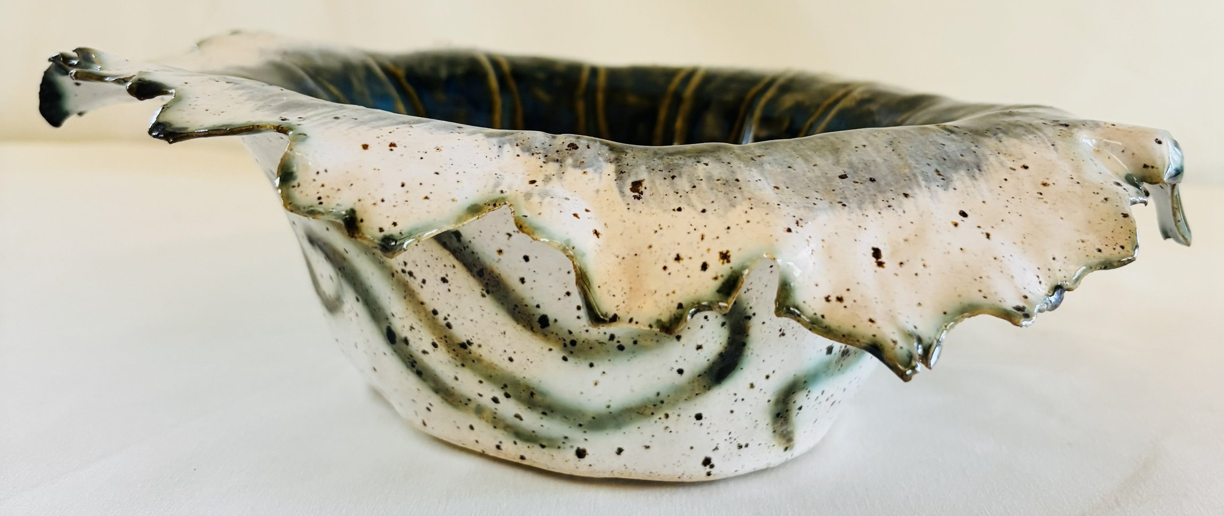 Vessel in Aquamarine