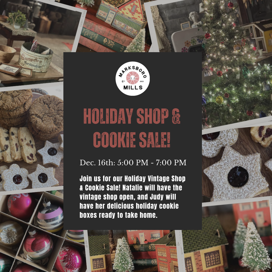 HOLIDAY SHOP & COOKIE SALE